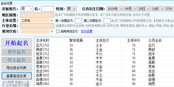 店铺起名软件哪个好