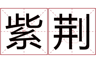 紫荆名字寓意